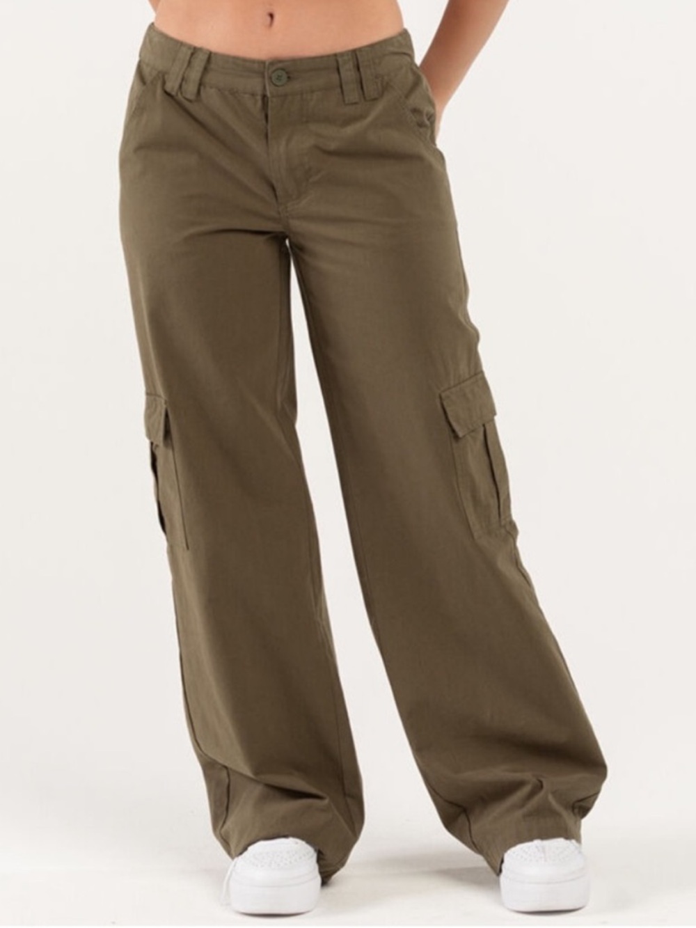 RSQ Wide-Leg Cargo Pants